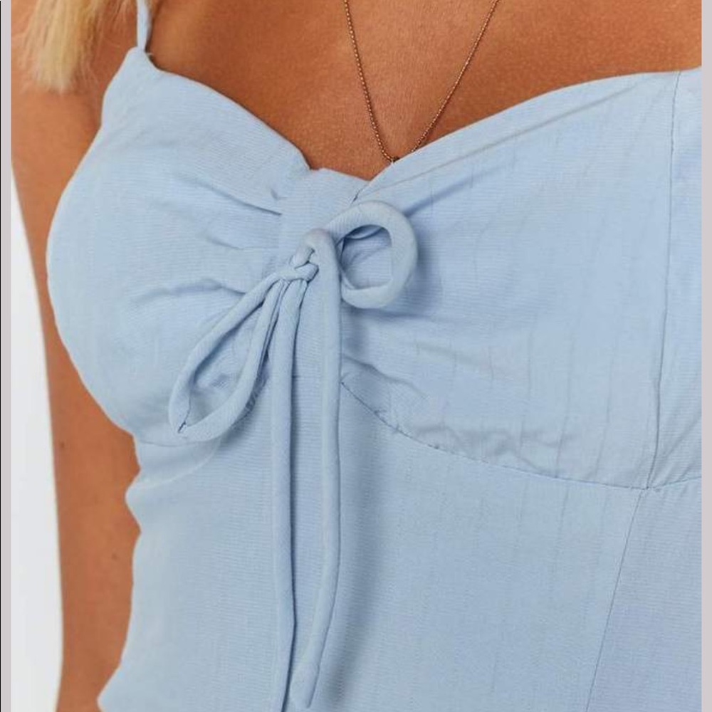 Beginning Boutique Elise Mini Dress Blue - Picture 8 of 11
